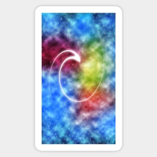 Universe Spiral - 3 Sticker